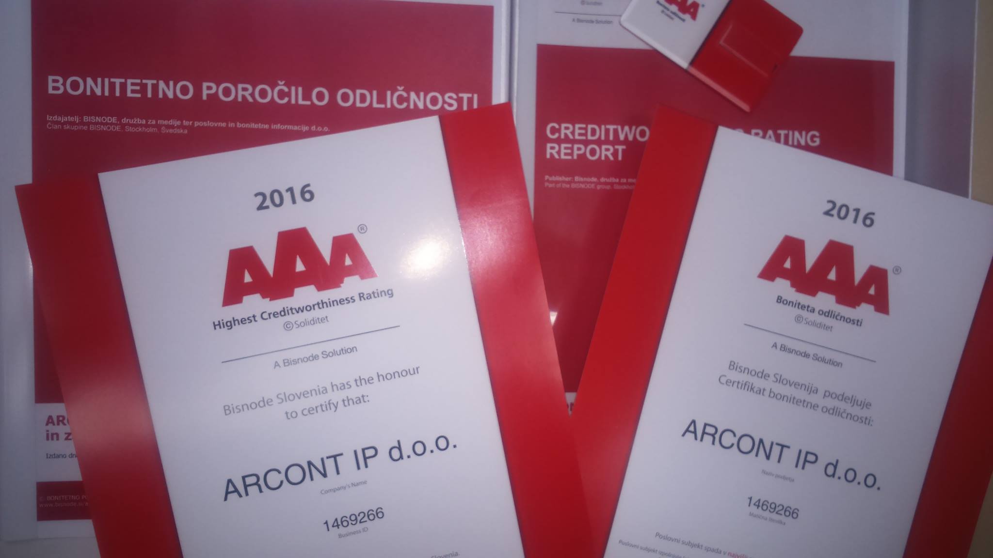 Arcont bonitete okna